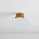 Aged Brass Pearl River Flush Mount 11" by Hudson Valley, view 3