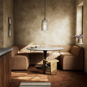 AUGUSTINE DINING BANQUETTE, U SHAPE