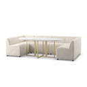 AUGUSTINE DINING BANQUETTE, U SHAPE