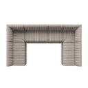 AUGUSTINE DINING BANQUETTE, U SHAPE