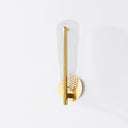 Aged Brass Passaic Wall Sconce 5.5" by Hudson Valley, view 6