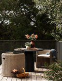 BASIL OUTDOOR DINING TABLE 42"
