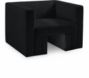 Henson Velvet Upholstered Chair - Black