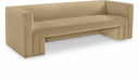 Henson 89.5" Velvet Upholstered Sofa - Camel
