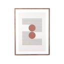 WOODBLOCK THE HUG BEIGE BY ROSEANNE KENNY