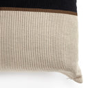 HANDWOVEN MERIDO PILLOW - BLACK