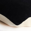 HANDWOVEN MERIDO PILLOW - BLACK