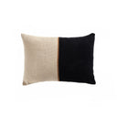 HANDWOVEN MERIDO PILLOW - BLACK