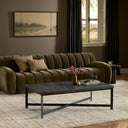Hammered Iron Coffee Table