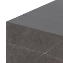 Modern Marble Plinth End Table