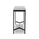 Hammered Iron Console Table
