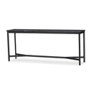 Hammered Iron Console Table