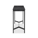 Hammered Iron Console Table