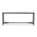 Hammered Iron Console Table