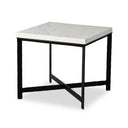 Hammered Iron End Table