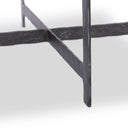 Hammered Iron End Table