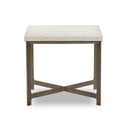 Hammered Iron End Table