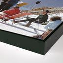 LOUNGING IN VERBIER BY SLIM AARONS