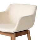 HANNAH SWIVEL BAR + COUNTER STOOL