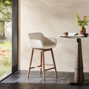HANNAH SWIVEL BAR + COUNTER STOOL