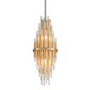Gold Leaf Theory Wall Sconce 8" by Corbett Lighting, view 3