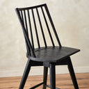 LEWIS SWIVEL BAR + COUNTER STOOL