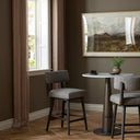 CARDELL SWIVEL BAR + COUNTER STOOL