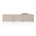 LANGHAM CHANNELED 5-PIECE SECTIONAL