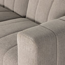LANGHAM CHANNELED 5-PIECE SECTIONAL