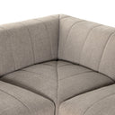 LANGHAM CHANNELED 5-PIECE SECTIONAL