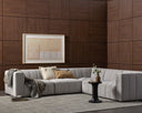 LANGHAM CHANNELED 5-PIECE SECTIONAL