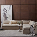LANGHAM CHANNELED 5-PIECE SECTIONAL