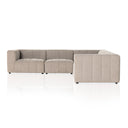 LANGHAM CHANNELED 5-PIECE SECTIONAL