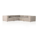 LANGHAM CHANNELED 5-PIECE SECTIONAL