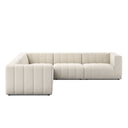 LANGHAM CHANNELED 5-PIECE SECTIONAL
