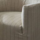 LOWELL SLIPCOVER SWIVEL CHAIR