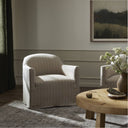 LOWELL SLIPCOVER SWIVEL CHAIR