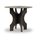 Round Side Table In Solid Iron