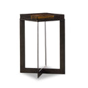 LENNIE CAST GLASS END TABLE
