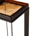 LENNIE CAST GLASS END TABLE