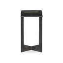 LENNIE CAST GLASS END TABLE