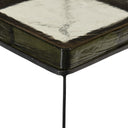 LENNIE CAST GLASS END TABLE