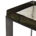 LENNIE CAST GLASS END TABLE