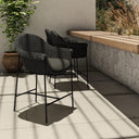 SUERTE OUTDOOR BAR + COUNTER STOOL