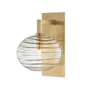 Aged Brass Breton Wall Sconce 8.5" by Hudson Valley