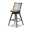 LEWIS SWIVEL BAR + COUNTER STOOL