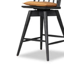 LEWIS SWIVEL BAR + COUNTER STOOL