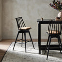 LEWIS SWIVEL BAR + COUNTER STOOL