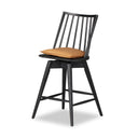 LEWIS SWIVEL BAR + COUNTER STOOL