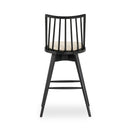 LEWIS SWIVEL BAR + COUNTER STOOL